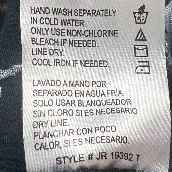 Patrons of Peace Blue & Orange Floral Crop Cami - Picture 7 of 11